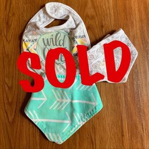 SOLD! BABY BIBS